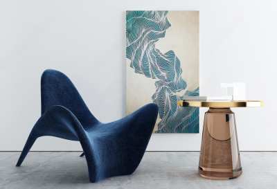 现代休闲椅3D模型下载